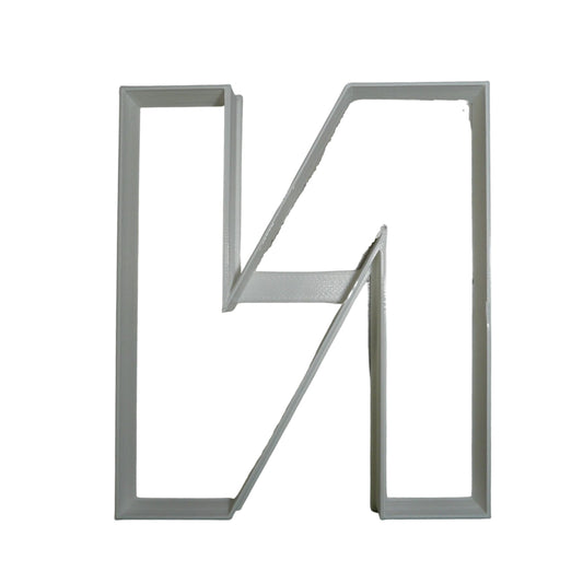 Letter N 4 Inch Uppercase Capital Block Font Cookie Cutter USA PR4227