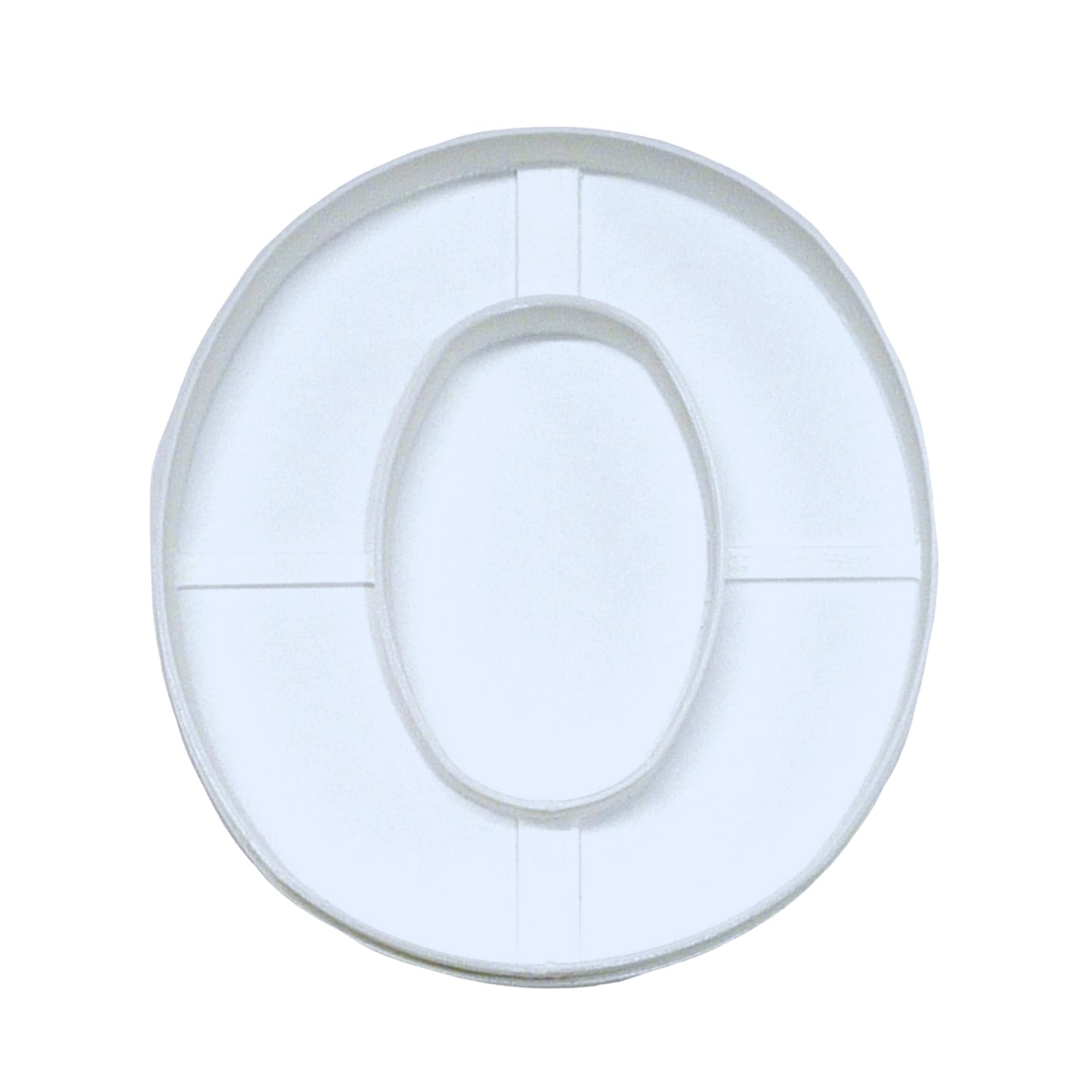 Letter O 4 Inch Uppercase Capital Block Font Cookie Cutter USA PR4228