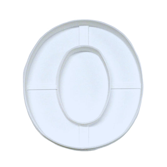 Letter O 4 Inch Uppercase Capital Block Font Cookie Cutter USA PR4228