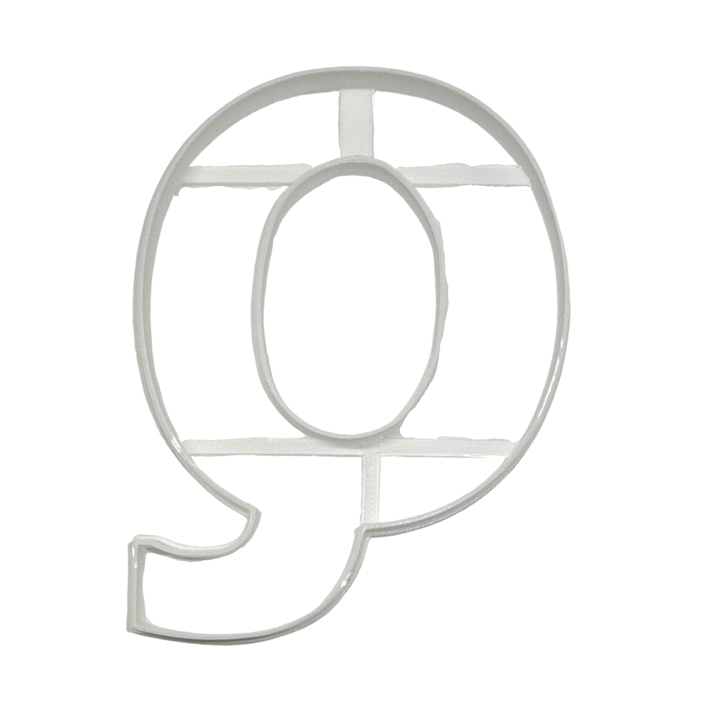 Letter Q 4 Inch Uppercase Capital Block Font Cookie Cutter USA PR4230