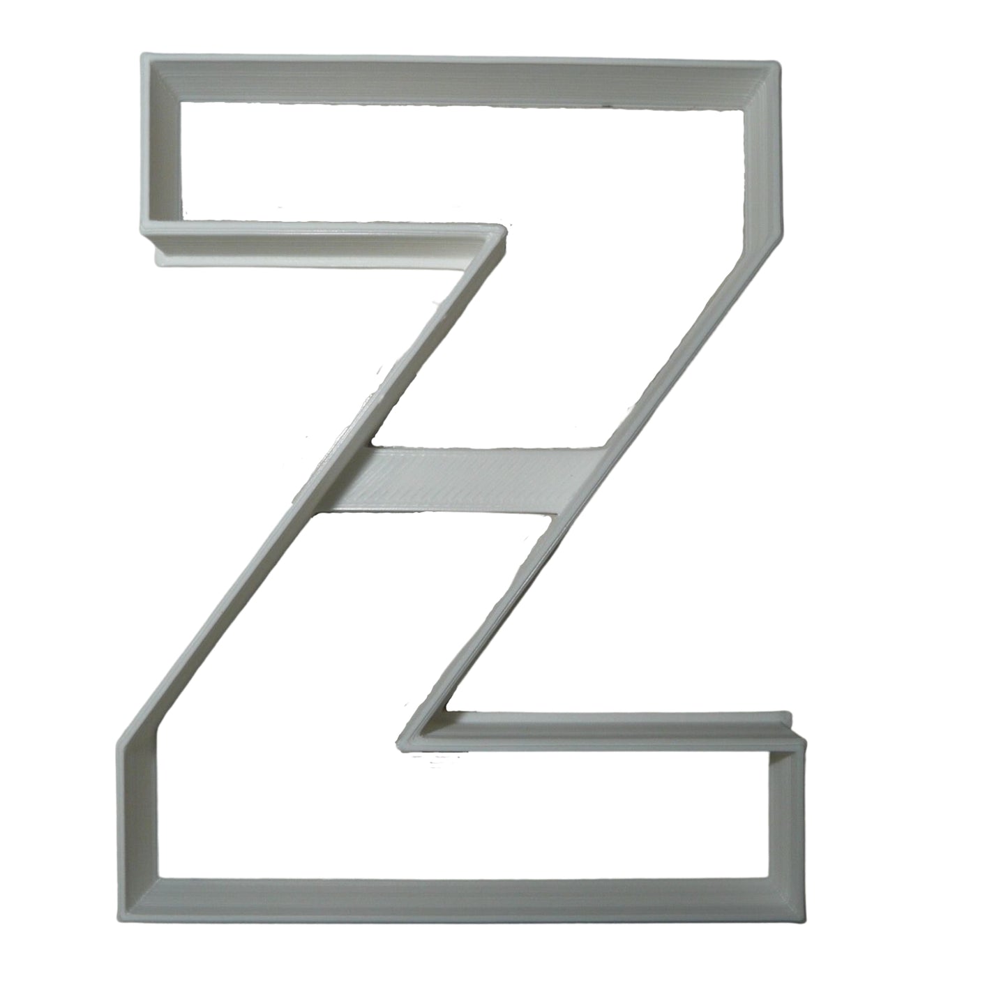 Letter Z 4 Inch Uppercase Capital Block Font Cookie Cutter USA PR4239