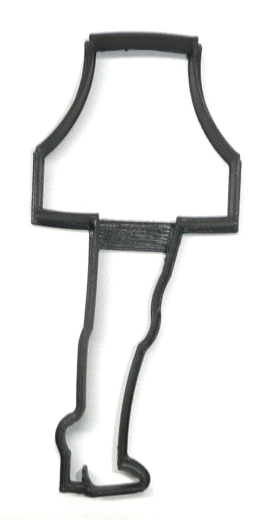 Leg Lamp Outline Christmas Movie Vintage Decor Cookie Cutter USA PR4288