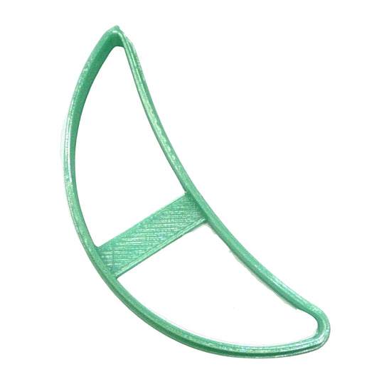 Snap Pea Outline Sugar Pod Vegetable Cookie Cutter USA PR4358