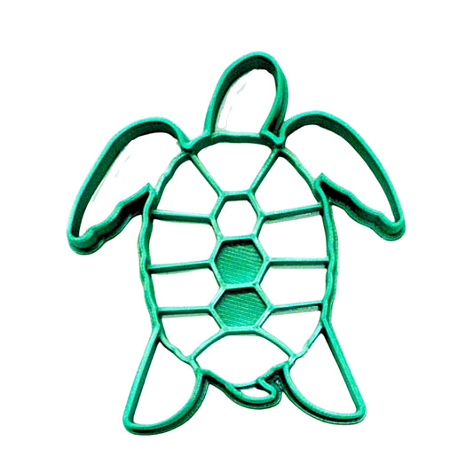 Sea Turtle Detailed Ocean Marine Water Reptile Cookie Cutter USA PR4458