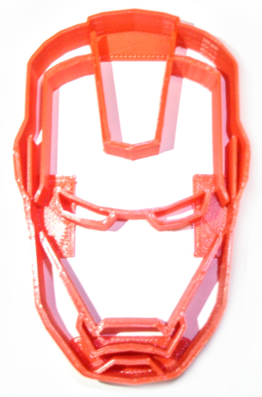 Iron Man Superhero Face Helmet Marvel Character Cookie Cutter Made in USA PR467