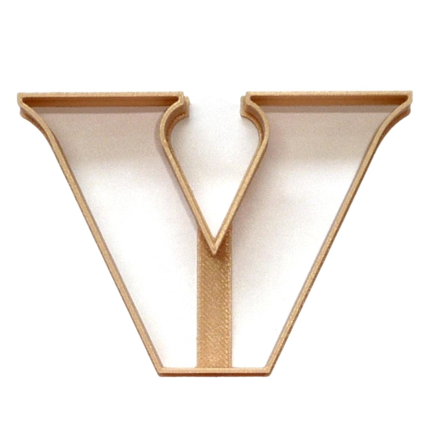 Vanderbilt University Letter V Cookie Cutter Made In USA PR4776
