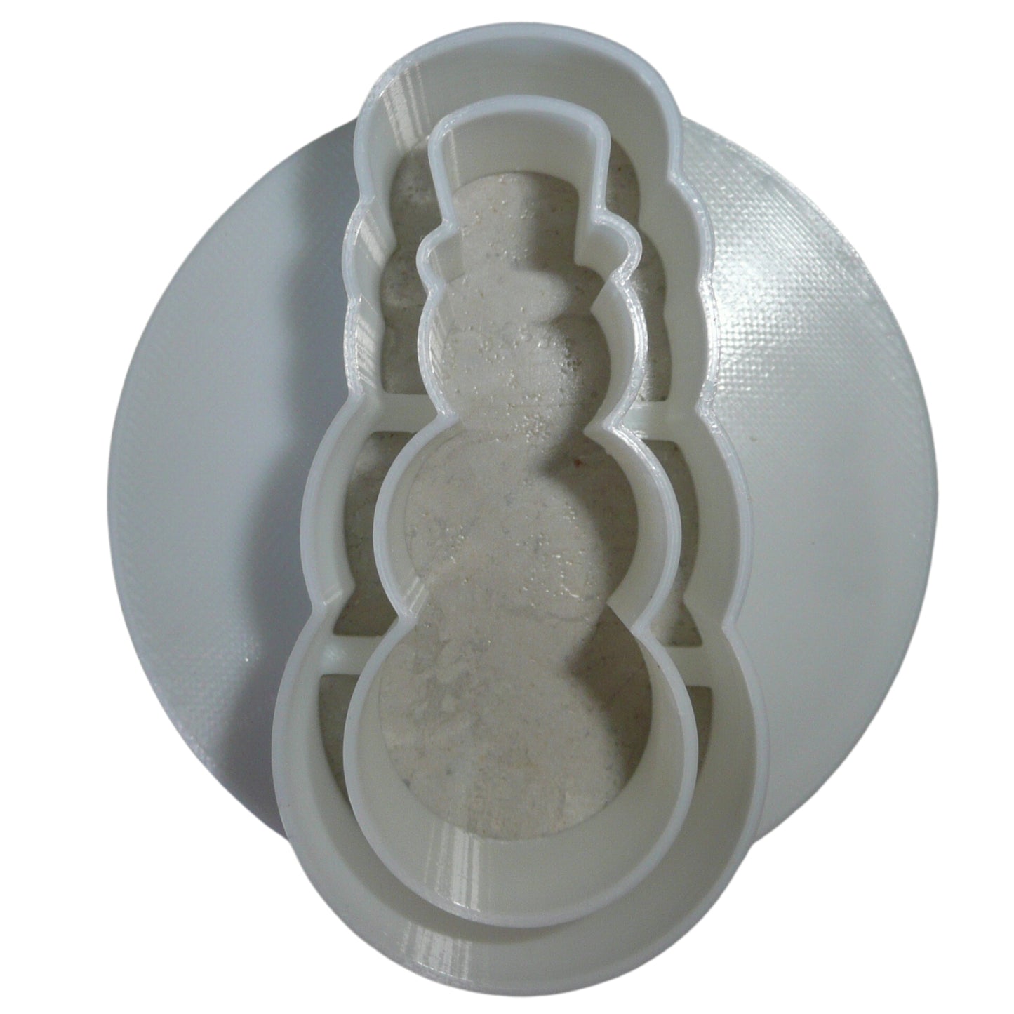 Snowman Concha Cutter Mexican Sweet Bread Stamp Made In USA PR5002