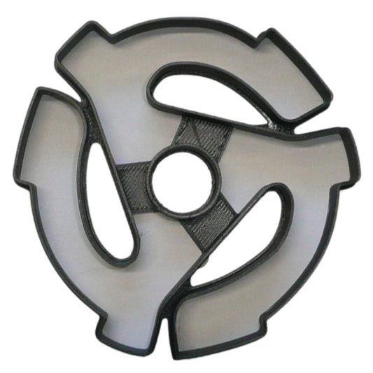 Vintage 45RPM Vinyl Record Adapter Detailed Cookie Cutter Made In USA PR5022