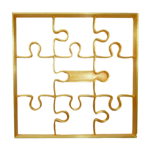 Puzzle Piece Shape Cookie Cutter Made In USA PR5126