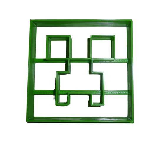 Minecraft Creeper Monster Block Adventure Video Game Cookie Cutter USA PR518