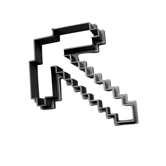 Minecraft Pickaxe Shape Block Adventure Video Game Cookie Cutter USA PR521