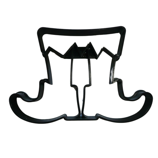 Witch Feet Shoes Detailed Halloween Cookie Cutter Made In USA PR5224