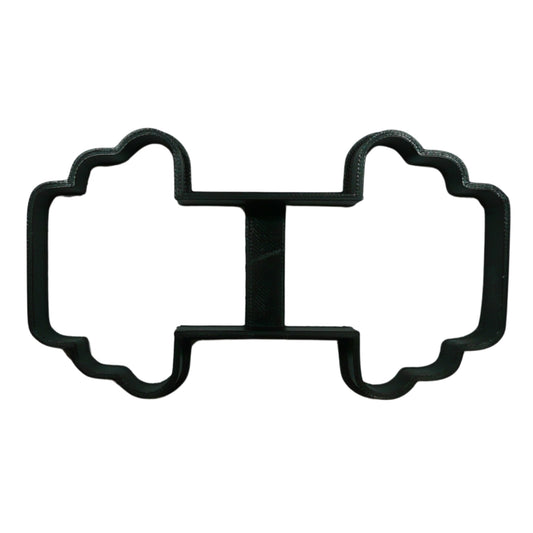 Barbell Weight Lifting Sports Cookie Cutter Made In USA PR5399