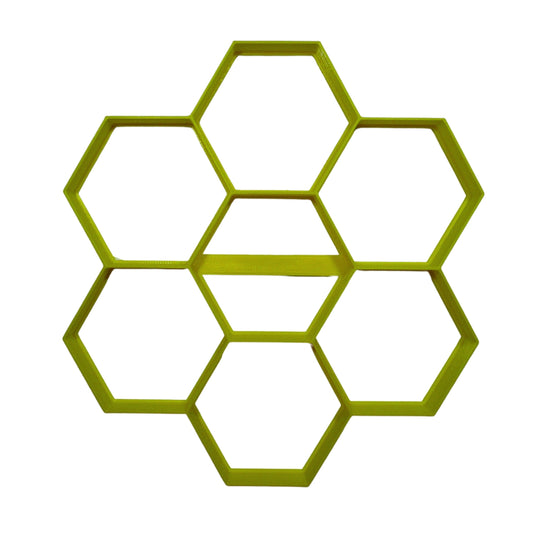 Hamantaschen Purim Multi Hexagon Shape Cookie Cutter Made In USA PR5517