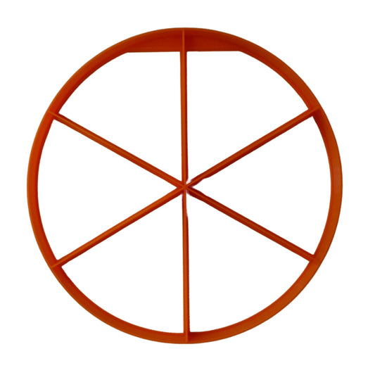 Pie Piece 3.25 Inch X 6 Multi Cookie Cutter Made In USA PR5536