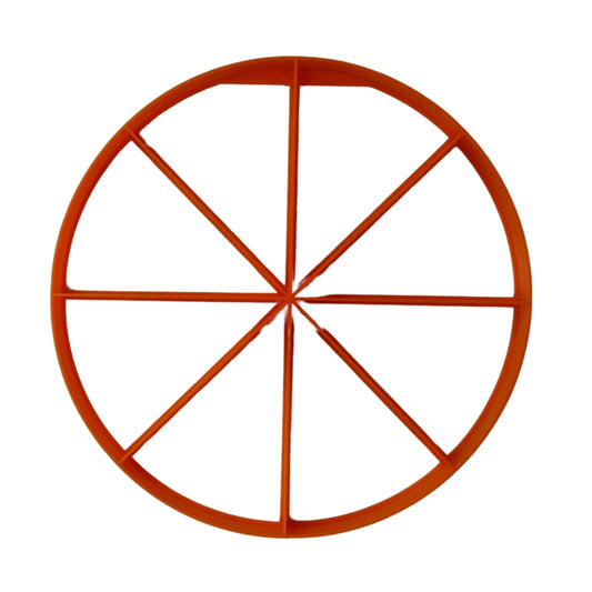 Pie Piece 2.5 Inch X 8 Piece Multi Cookie Cutter Made In USA PR5537