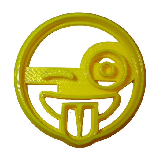 Winking Smiley Face Emoji Emoticon Smileys Cookie Cutter Made in USA PR561