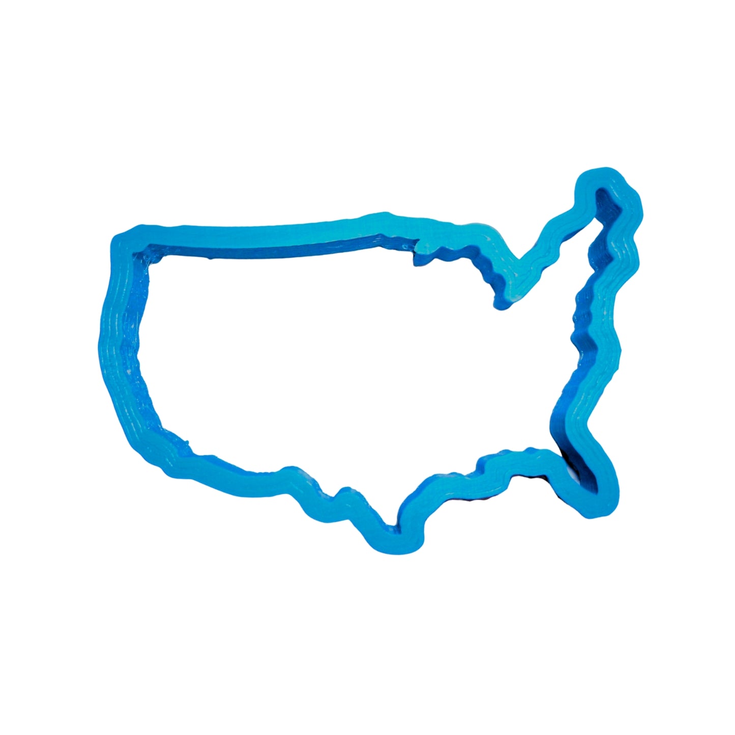 United States Of America Map Shape Outline Cookie Cutter Made in USA PR563