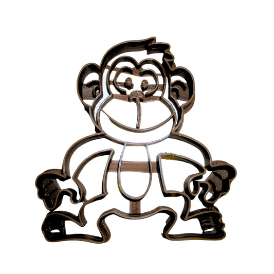 Monkey Primate Jungle Rain Forest Zoo Animal Cookie Cutter Made in USA PR575