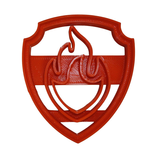 Marshall Shield Tag Logo Paw Patrol Kids TV Show Cookie Cutter USA PR658