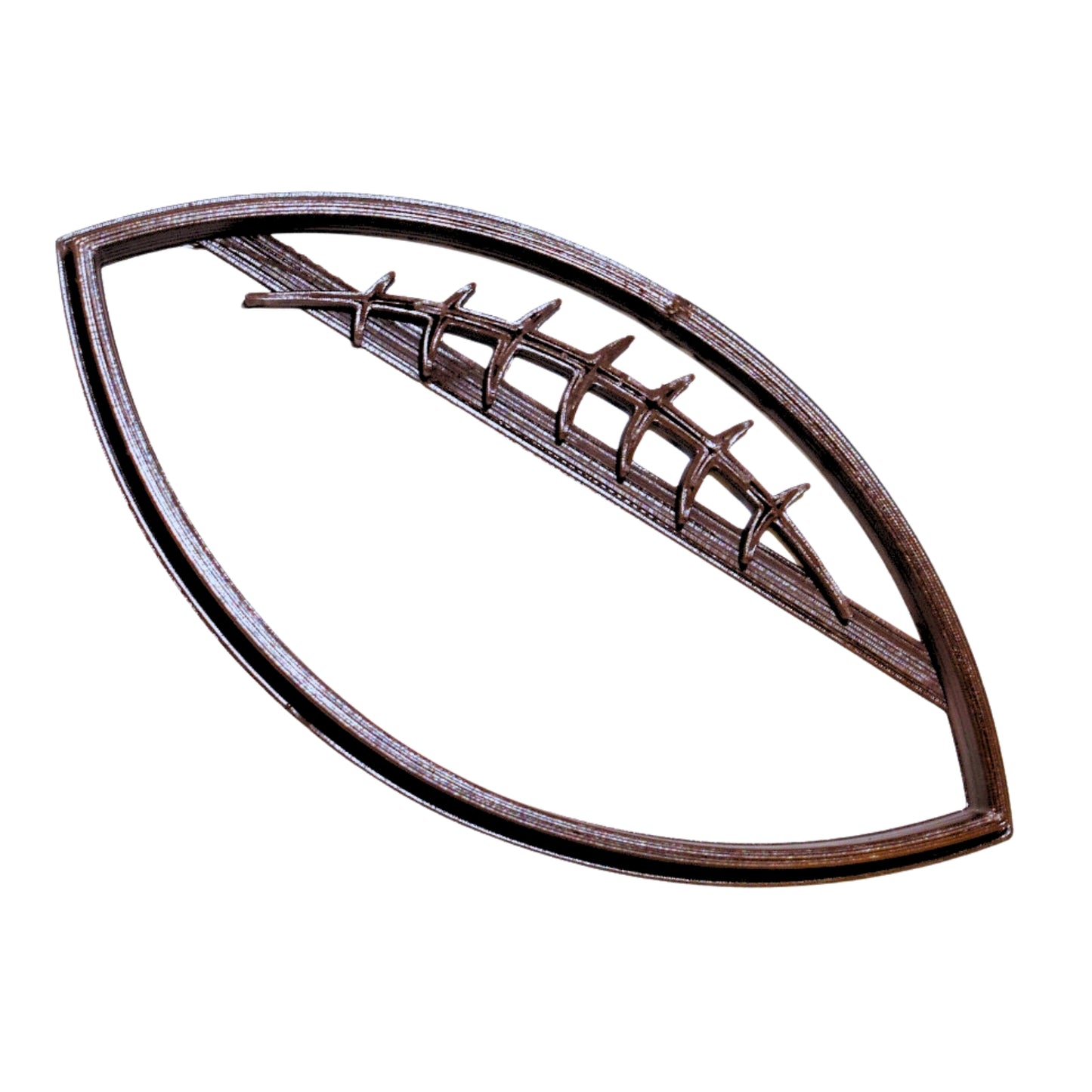 Football Ball Pigskin American Sports Cookie Cutter Made in USA PR680