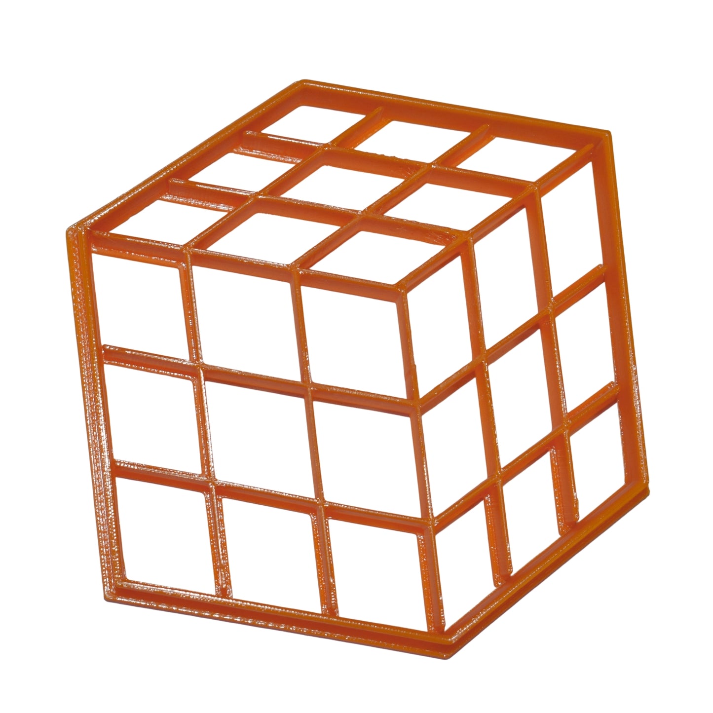 Rubiks Cube Puzzle Game Toy Set of 2 Cookie Cutter and Stamp Made in USA PR695