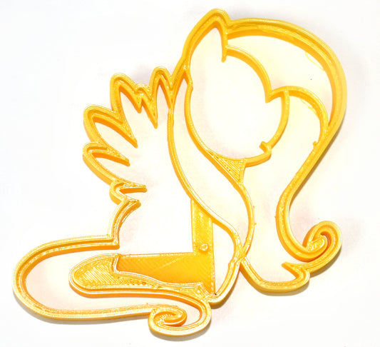 Fluttershy Pegasus My Little Pony Character Cookie Cutter Made in USA PR741