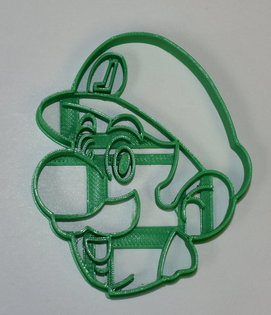 Luigi Nintendo Video Game Character Cookie Cutter Made in USA PR745