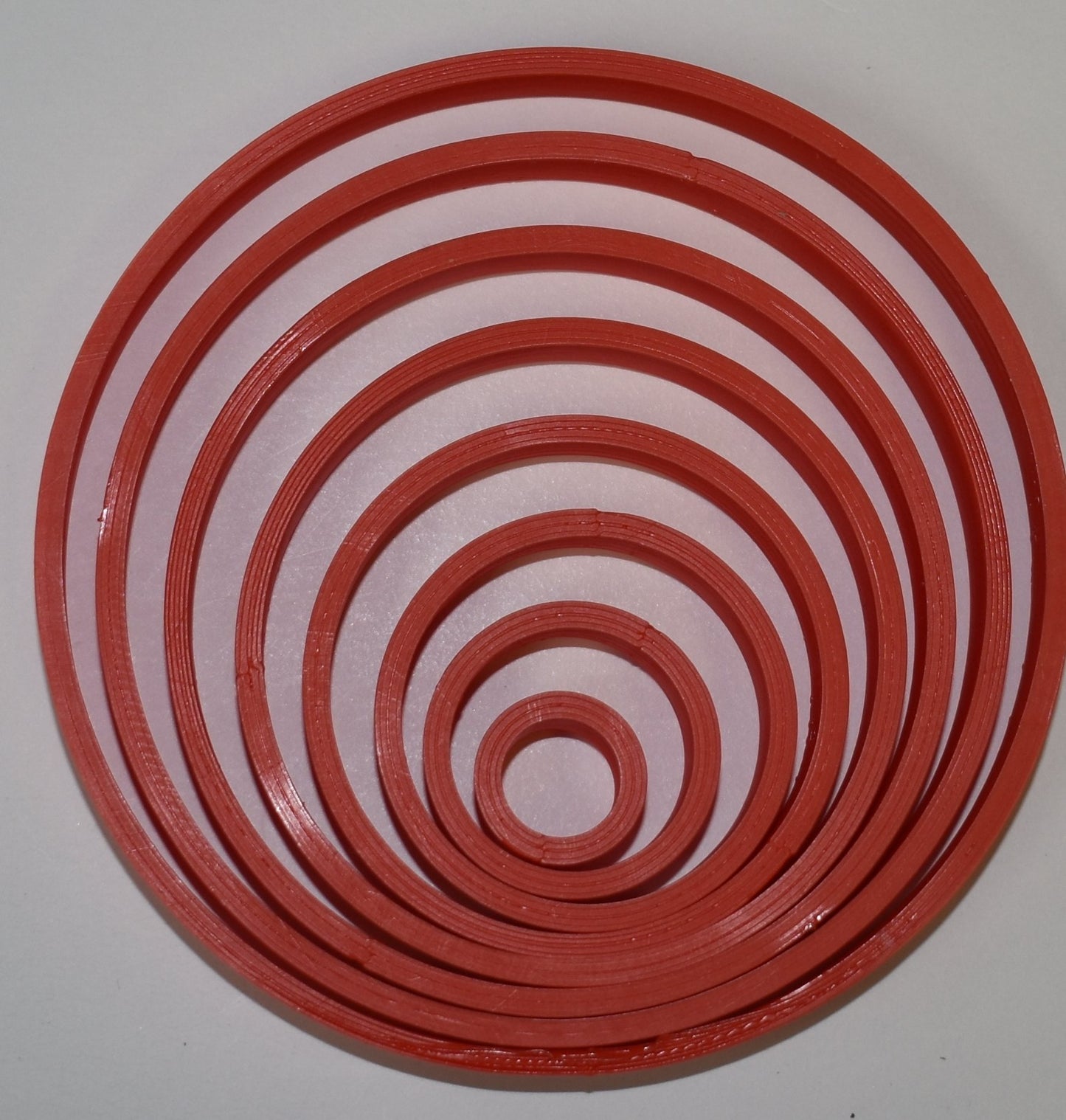 Ascending Circles Set of 8 Special Occasion Cookie Cutter Made in USA PR755
