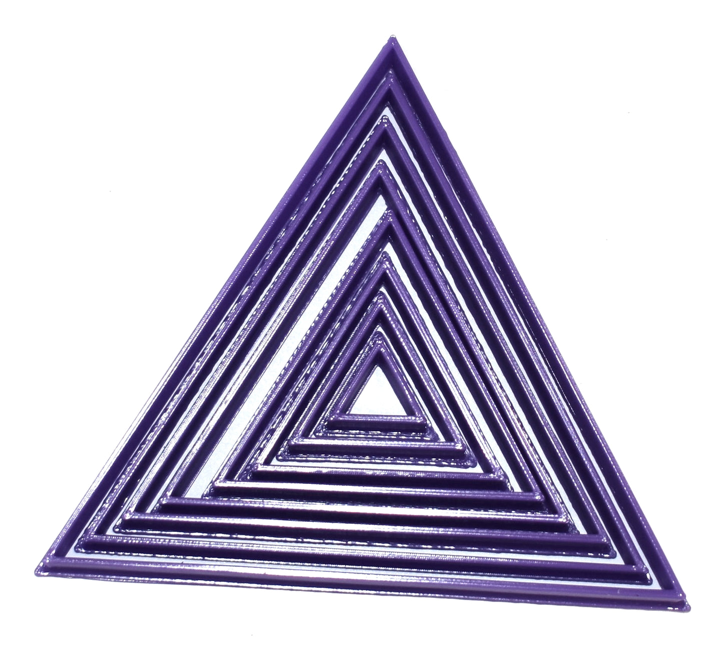 Ascending Triangles Set of 8 Special Occasion Cookie Cutter Made in USA PR756