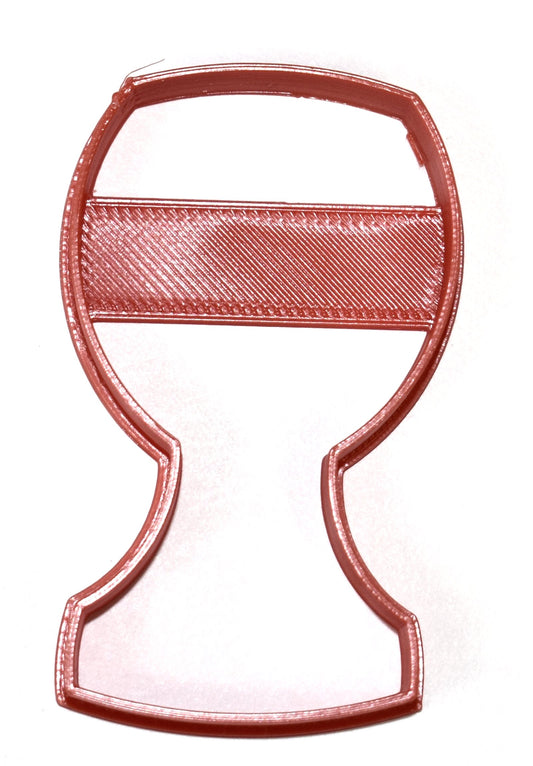 Wine Glass Stemware Champagne Cookie Cutter Baking Tool USA PR766