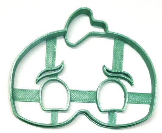 Gekko Mask with Details PJ Masks Kids TV Show Cookie Cutter Made in USA PR827