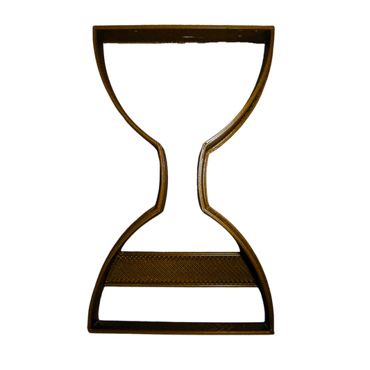 Hourglass Sandglass Sand Timer Clock Measure Cookie Cutter Made in USA PR856