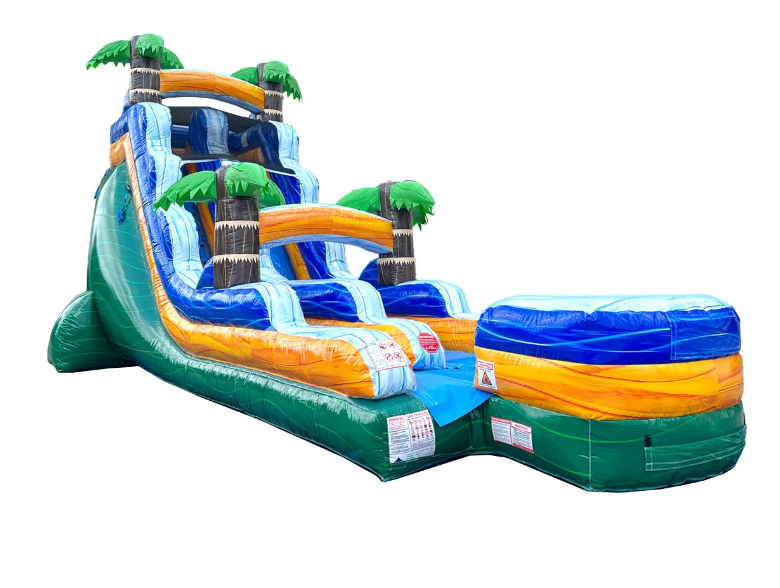 Tiki Water Slide 18 Footer 24 Hour Rental