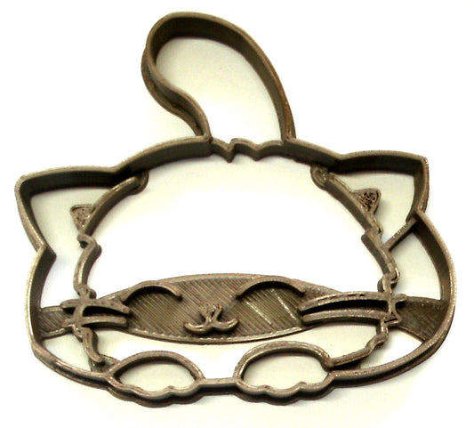 Cat Kitty Sneaky Laying Down Animal Pet Kitten Cookie Cutter Made In USA PR2342
