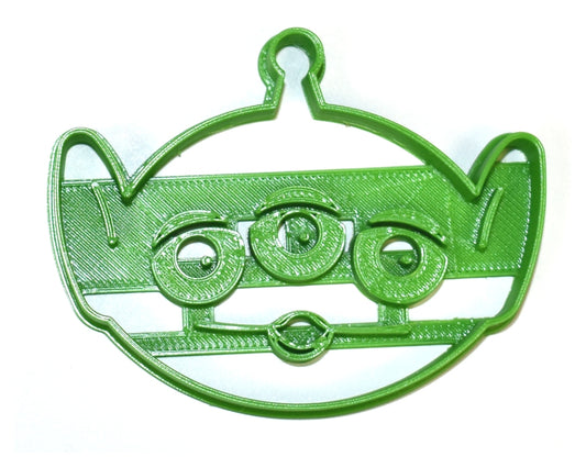 Alien LGM Little Green Man Toy Story Disney Character Cookie Cutter USA PR724