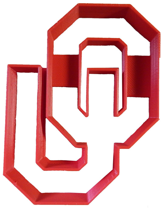 University Of Oklahoma Sooners OU Cookie Cutter 3D Printed Made In USA PR2272