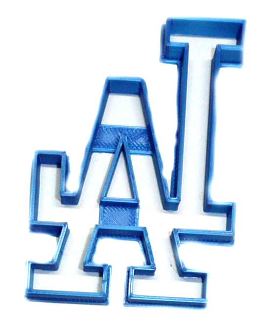 Los Angeles Dodgers LA Logo MLB Baseball Team Sports Cookie Cutter USA PR2584