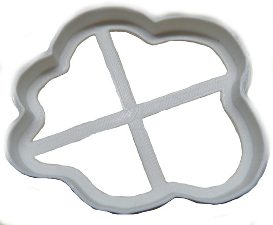 Eggs Egg Scrambled Omelette Breakfast Food Cloud Shape Cookie Cutter USA PR2176