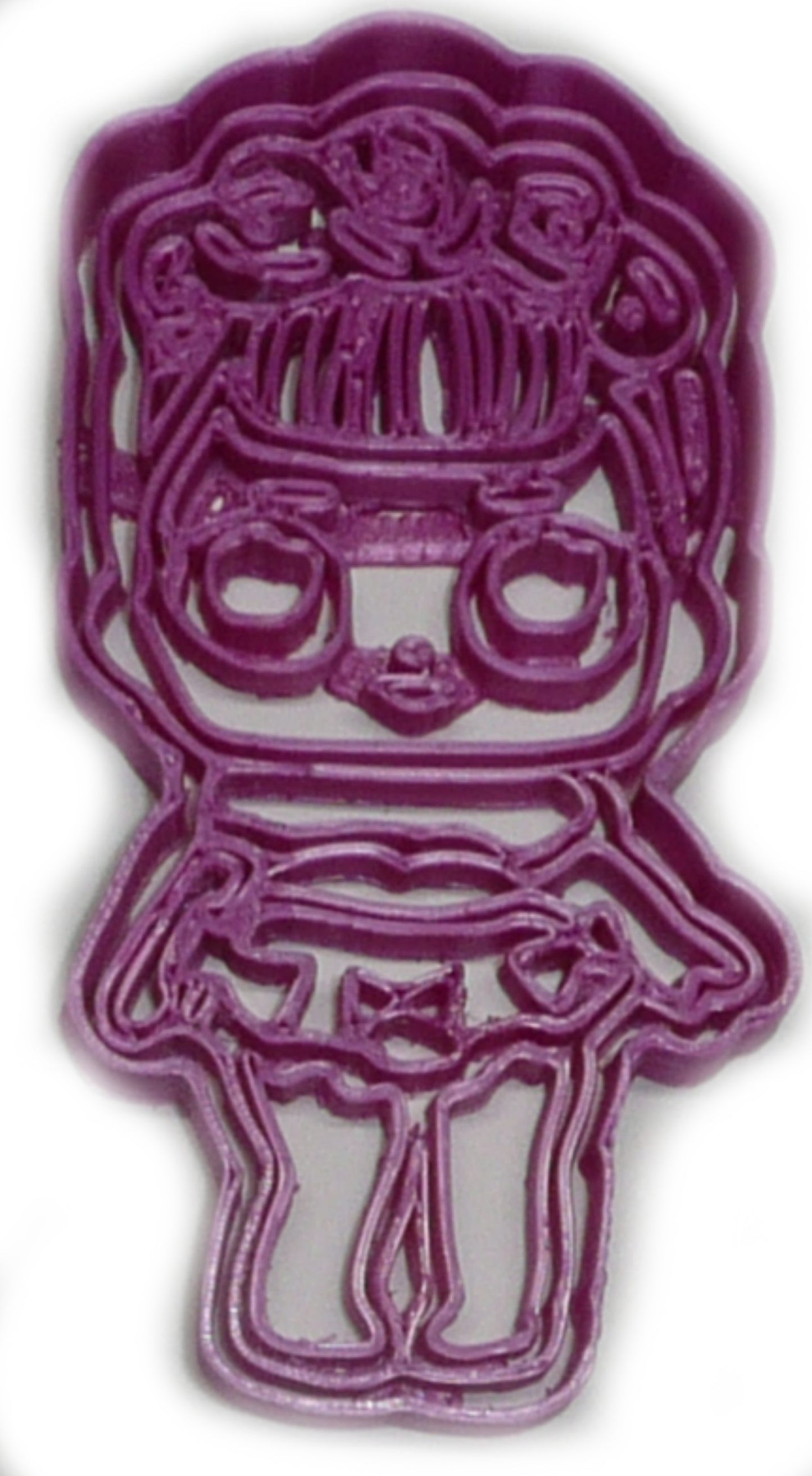 Sugar Queen Detailed Floral Hair Surprise Doll Series Cookie Cutter USA PR2385