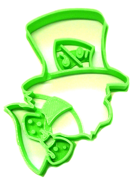 Mad Hatter Alice Adventures In Wonderland Cookie Cutter Made In USA PR2346