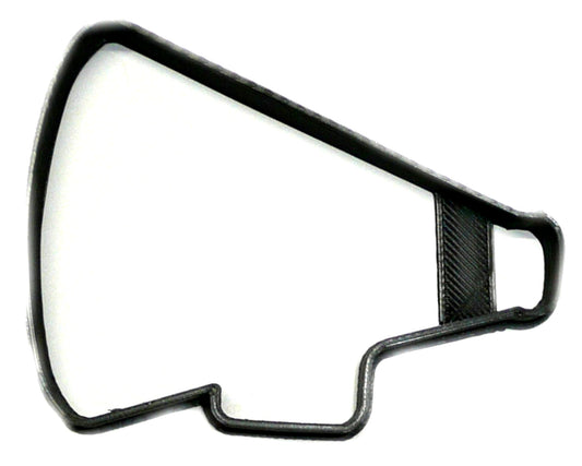 Cheer Dance Megaphone Outline Cheerleading Athletics Cookie Cutter USA PR2494