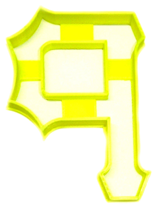 Pittsburgh Pirates P Logo MLB Baseball Sports Athletics Cookie Cutter USA PR2581