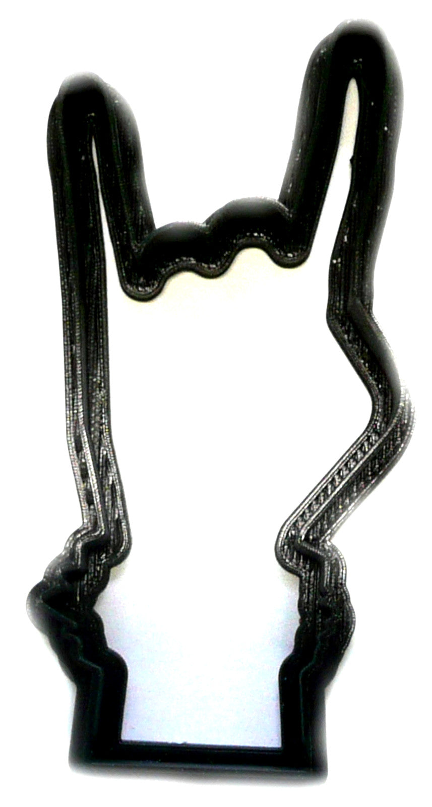 Rock On Sign Hand Symbol Gesture Cookie Cutter USA PR2036