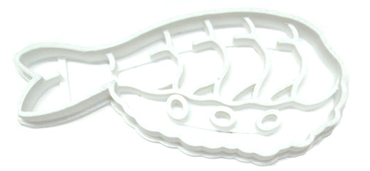Shrimp Sushi Raw Fish Daikon Radish Nigirizushi Cookie Cutter USA PR2392