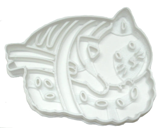 Sushi Cat Rice Egg Cute Funny Japanese Kitty Animal Cookie Cutter USA PR2355