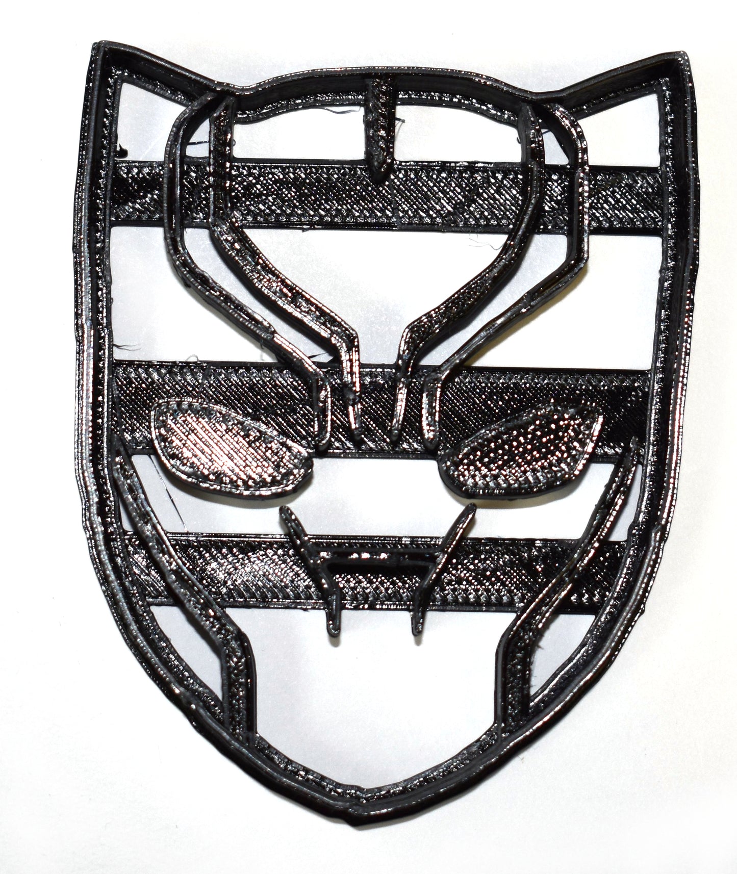 Black Panther Face Mask Superhero Character Cookie Cutter Made in USA PR599