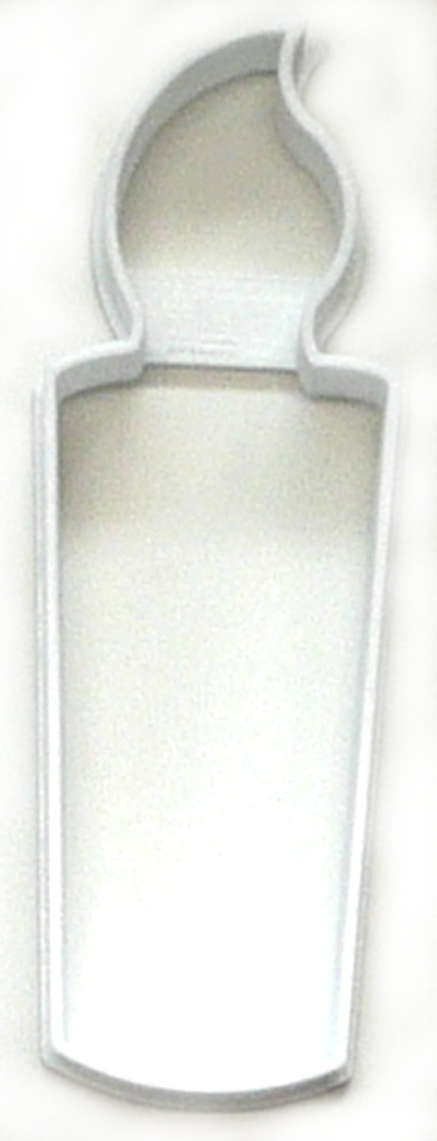 Candle Candlestick Outline Flame Light Birthday Cookie Cutter USA PR2933