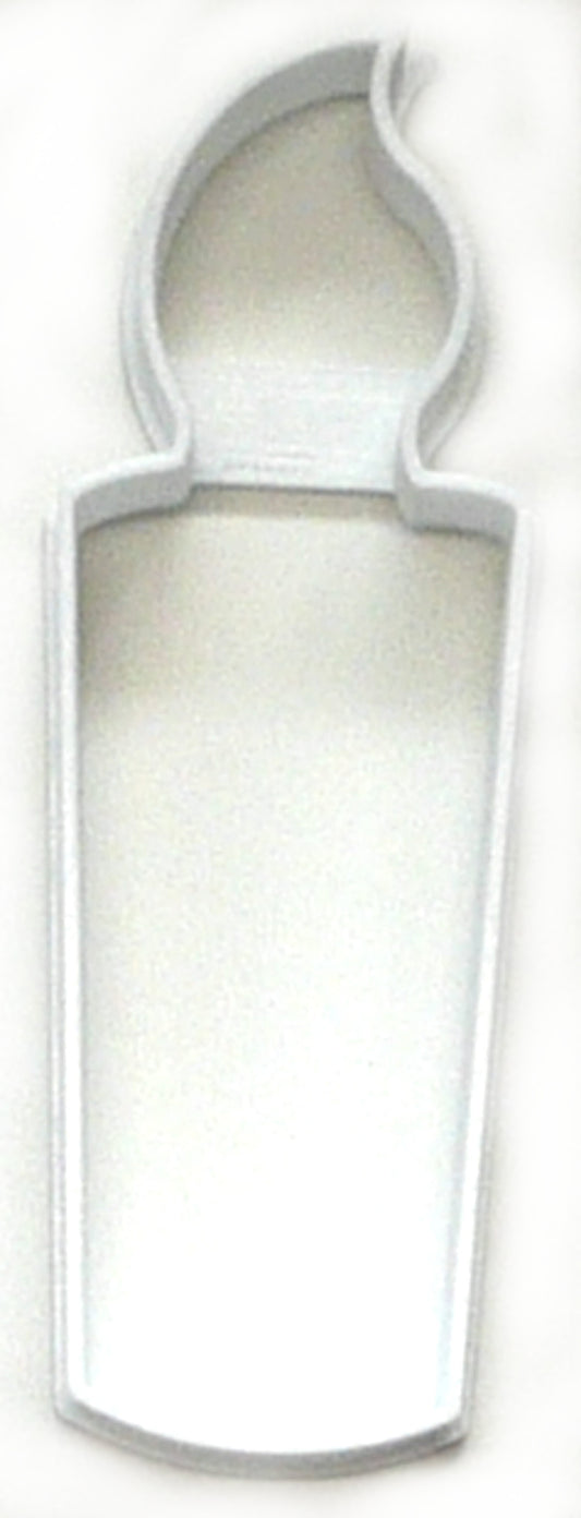 Candle Candlestick Outline Flame Light Birthday Cookie Cutter USA PR2933