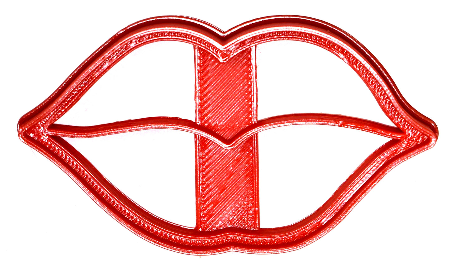 Lips Kiss Mouth Lipstick Cookie Cutter Made in USA PR815